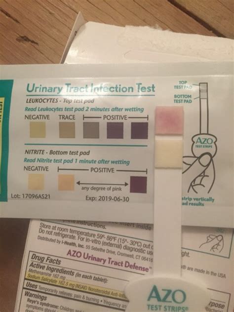 Uti Test Strip Positive Results Warehouse Of Ideas