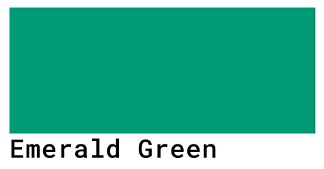 Emerald Green Color Code – Warehouse of Ideas